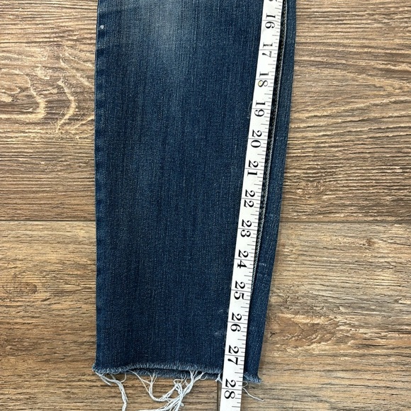 Banana Republic Women's 27 / 4 Skinny Fit Jeans Frayed Hem - Picture 9 of 9